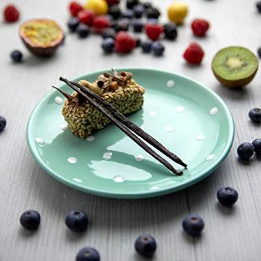 Imagem de Prato lateral de 20 cm, prato de sobremesa, louça de cerâmica exclusiva, presente de inauguração da City to Cottage