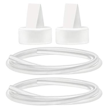 Imagem de Maymom Peças de bomba Tubulação de válvula Dubill compatível com Spectra S1 S2 bomba não original Spectra peça de reposição para bomba válvula de bico de pato