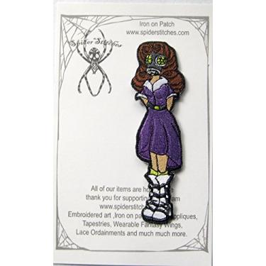 Imagem de Patch de ferro Little Plague Survivor Girl Steam Punk