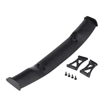 Imagem de Asa traseira de carro RC à deriva, asa traseira de carro universal sólida e durável asa traseira de plástico Seu carro RC ficará fresco e real para carro de controle remoto de derrapagem em escala 1/10
