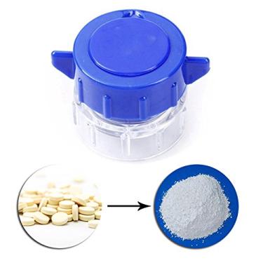 Imagem de Funnytoday365 Triturador de medicamentos para mãe hortelã medicinal moedor instrumentos triturador utensílios de cozinha utensílios de cozinha