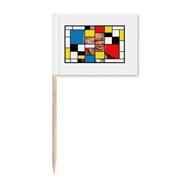 Imagem de American USA President Hidden Mock Toothpick Flags Marker Topper Party Decoration