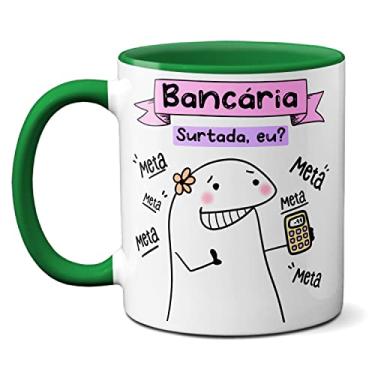 Imagem de Caneca Bancária Surtada Eu? Você Que Autorizou Esse Débito (Verde)