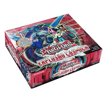Imagem de Konami Yugioh Box Booster Explosão Cósmica Cosmo Blazer Português - Caixa com 24 Booster, 216 Cartas, Idade Mínima 36 Anos