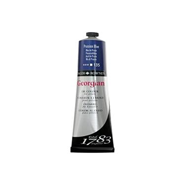 Imagem de Daler-Rowney Tinta a Óleo Georgiana Azul Prussiano 225 ml - Tintas de Arte para Papel, Tela e Mais - Materiais de Pintura a Óleo para Artistas e Estudantes