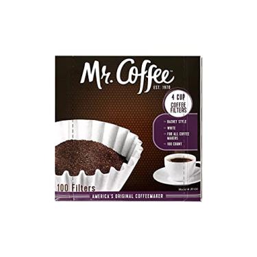 Imagem de Filtros de café para 4 xícaras, contagem de 100