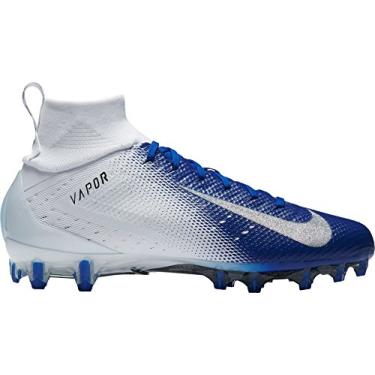 Imagem de Chuteiras masculinas Nike Vapor Untouchable 3 Pro Football - Branco/Azul, 16 D (M) EUA