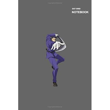 Imagem de Caderno de esboços/diário pontilhado A4: páginas pontilhadas, 110 páginas, 15,24 cm x 22,86 cm, capa de caderno Rurouni Kenshin Wandering Samurai Sato Kajime