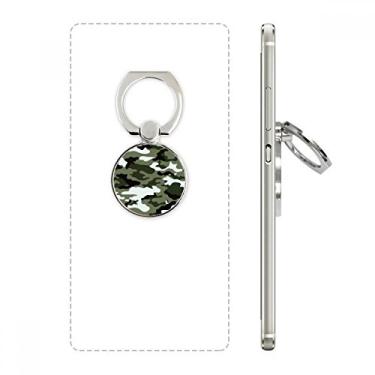 Imagem de Camuflagem Line Art Grain Illustration Pattern Phone Ring Suporte de argola ajustável