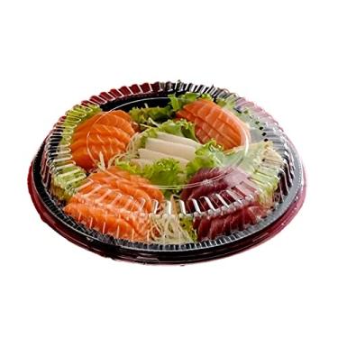 Imagem de Embalagem Para Comida Japonesa Japa Ou Torta Baixa 1000G Preta Galvanotek G30M 100 unidades
