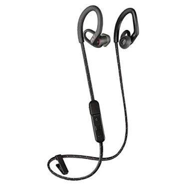 Imagem de Fones de ouvido sem fio Plantronics BackBeat FIT 350, estáveis, ultraleves e à prova de suor na orelha, preto