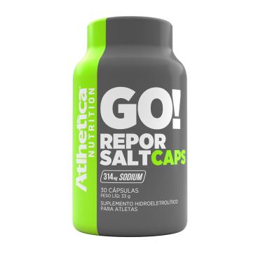 Imagem de Suplemento Hidroeletrolítico Go! Repor Salt Atlhetica Nutrition com 30 cápsulas 30 Cápsulas