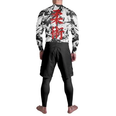 Imagem de Rash Guard Samurai Jiu Jitsu Atlética