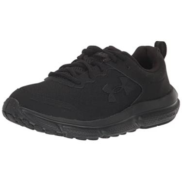 Imagem de Under Armour Tênis de corrida feminino Charged Assert 10 D, (002) Preto/Preto/Preto, 6.5 Wide