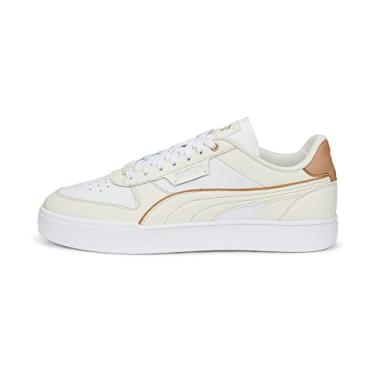 Imagem de PUMA Tênis masculino Caven, Dime PUMA Branco-Fosco Marfim-empoeirado Tan-puma Prata, 9