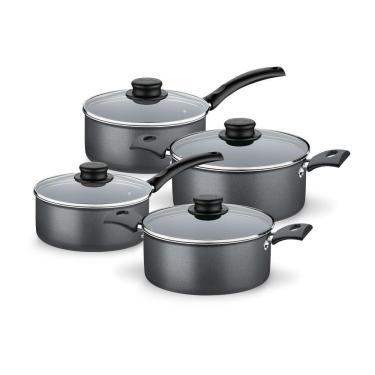 Imagem de Jogo De Panelas Turim 4 Peças Alumínio Antiaderente Ptc Chumbo - Tramontina