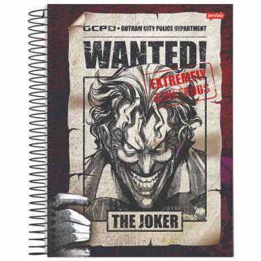 Imagem de Caderno Universitário 1 Matéria The Joker 80 Folhas Jandaia