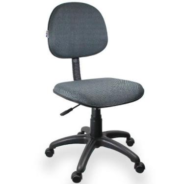 Imagem de Cadeira Executiva Tecido Cinza Com Preto Ultra Móveis