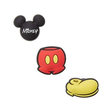 Imagem de Pin Disney Acessórios Mickey, 3-Pack, Jibbitz, Acessório para Crocs