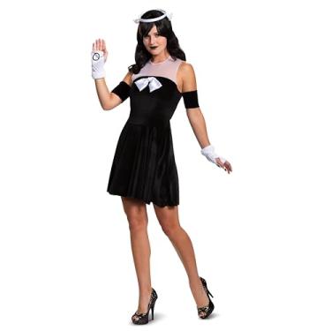 Imagem de Fantasia clássica de Alice Angel feminina Bendy and The Ink Machine, Preto, Jr (7-9)