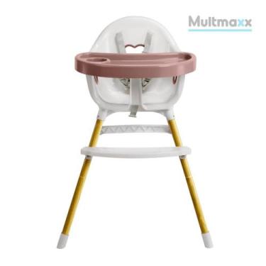 Imagem de Cadeira Alta De Bebe Para Alimentação Refeição Infantil Ajustável 6 Me
