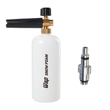 Imagem de WAP Canhão de Espuma SNOW FOAM ENCAIXE LARGO J 1 Litro, Aplicador de Detergente para Lavadoras de Alta Pressão