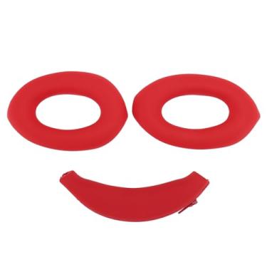 Imagem de Capa de Protetores de Ouvido para Fones de Ouvido WH 1000XM4 WH 1000XM3, Capa de Protetores de Ouvido de Silicone Com Almofada de Faixa de Cabeça para Fone de Ouvido, Conjunto de