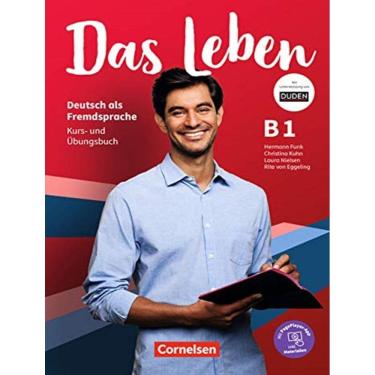 Imagem de Das Leben B1 - Kurs- Und Ubungsbuch + Pageplayer-App Inkl. Audios, Videos, Texten Und Ubungen
