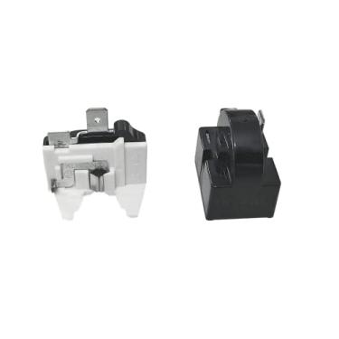 Imagem de TWAITU 1 peça QP-02-4.7 PTC relé de partida de geladeira 1 pino refrigerador compressor...