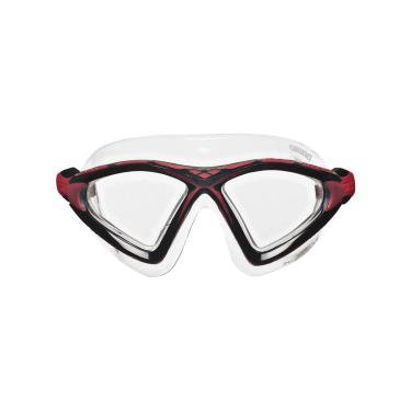 Imagem de Arena Oculos X-Sight 2 Lente Transparente, Preto/ Vermelho