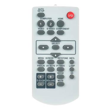 Imagem de Controle remoto substituído N2QAYA000035 adequado para projetores Panasonic PT-GW33C PT-GX30C PT-CW230EA PT-CW230 PT-CX200