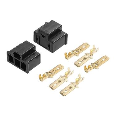 Imagem de A ABSOPRO Kit de conector de lâmpada de xenônio de soquete de carro conector de farol para H4 9003 HB2 (conjunto de 2)