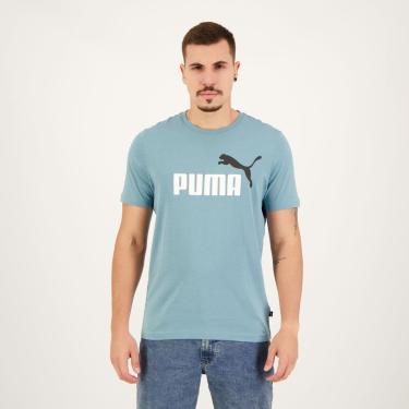 Imagem de Camiseta Puma ESS+ 2Col Logo Azul-Masculino