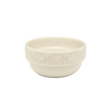 Imagem de Tigela Cerâmica 500 ml Floreal Mendi Marfim Oxford - OXF 519