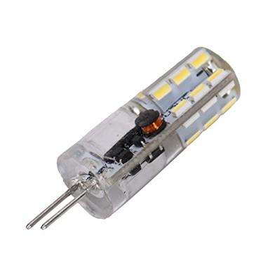 Imagem de Lâmpada G4, Lâmpada G4 24LED 2W 200LM AC/DC 12V Bi Pin Light para Lustre, Lâmpada de Teto, Lâmpada de Gabinete, Lâmpada de Parede etc.), Painéis de Parede 3D (Branco frio)