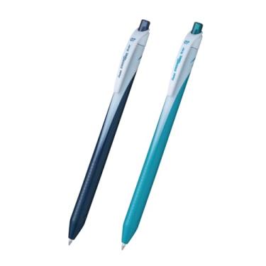 Imagem de Caneta Energel Wave Retrátil, Pentel, Azul Marinho/Turquesa, 0.7 Mm