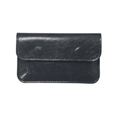 Imagem de Keystone Cryptocurrency Hardware Wallet Pouch 2.0, capa de couro PU cinza escuro, capa protetora premium, adequada para Keystone 3 Pro Crypto Wallet