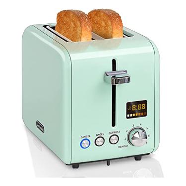 Imagem de Torradeira De Pão De Aço Inoxidável Seedeem Toaster De 2 Fat SEEDEEM