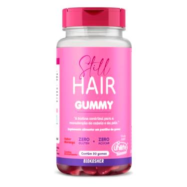Imagem de Gummy Hair Still Sabor Morango Unilife 30 gomas