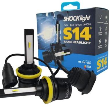 Imagem de LÂMPADA LED SHOCKLIGHT H11 NANO HEADLIGHT S14 6000K 3600LM Farol milha
