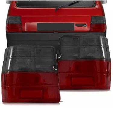 Imagem de Lanterna Traseira Uno 1985 1986 1987 1988 1989 1990 1991 1992 1993 1994 1995 1996 à 2004 Fumê UNIDADE LADO:DIREITO (PASSAGEIRO)