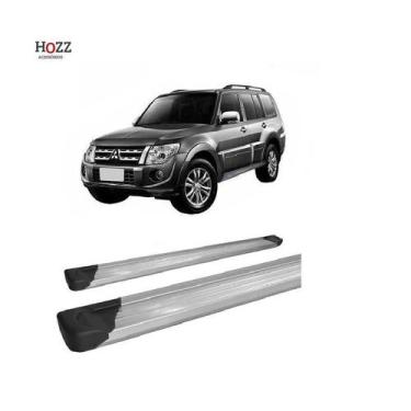 Imagem de Estribo Pajero Full Plataforma De Alumínio Prata 2008/2020 - HOZZ
