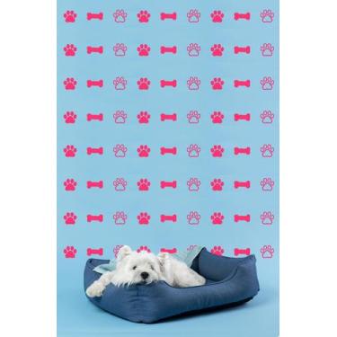 Imagem de Kit 102 adesivos ossinhos e patinhas decoração Petshop - Imprimax, ROS