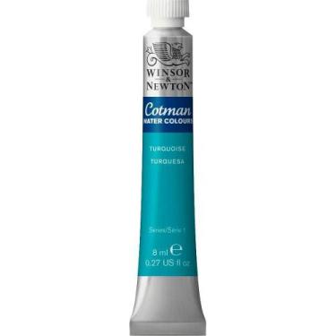 Imagem de Aquarela Winsor & Newton Cotman 8ml 654 Turquoise - winsor newton
