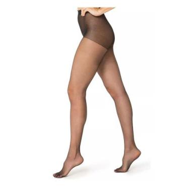 Imagem de Meia Calça Feminina Lupo Loba Fio 7 Invisível - 5870-001, Preto, P