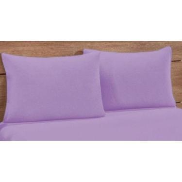 Imagem de 2 Fronhas Simples com Zíper 70cmx50cm Percal 200 Fios 100% Algodão - R