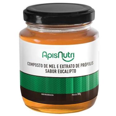 Imagem de Mel Com Própolis E Eucalipto 300G - Apisnutri