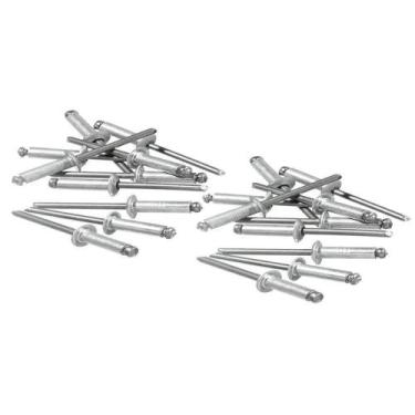 Imagem de Rebites De Alumínio Com Repuxo 3.2 X 12Mm 50 Peças 406279 - MTX