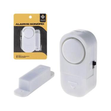 Imagem de Alarme sonoro para portas e janelas - HOUSE TOOLS, branco