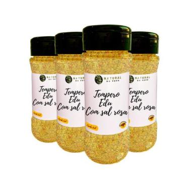 Imagem de Kit 4 Tempero Edu Guedes Ingredientes Selecionados Premium Pote com Do